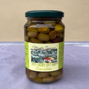 Olive Taggiasche denocciolate in Olio EVO