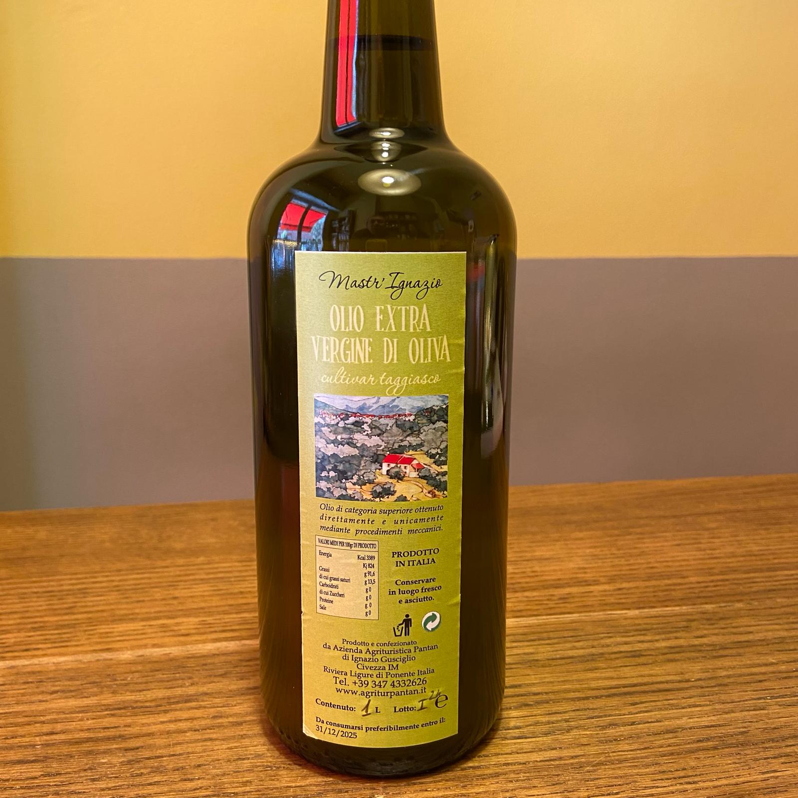 OLIO EXTRAVERGINE DI OLIVA 100% TAGGIASCA